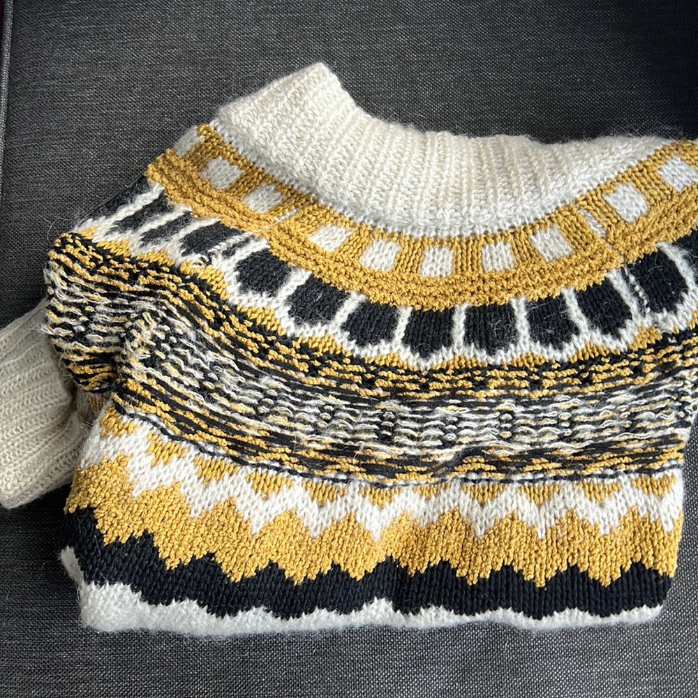 Fair isle sweater by Nordstrom brand Calson